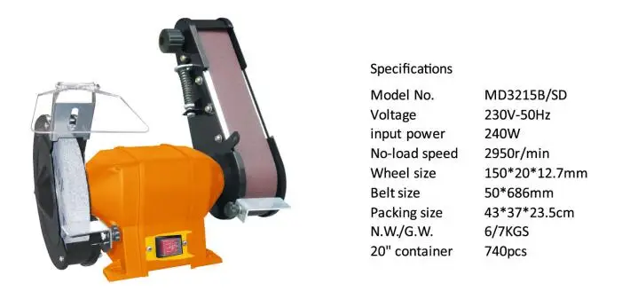 LEIMING mini bench grinder polisher