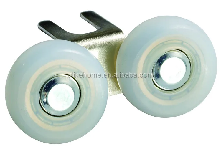 asymmetric top caster wheels bearing Roller sets for wardrobe sliding doors