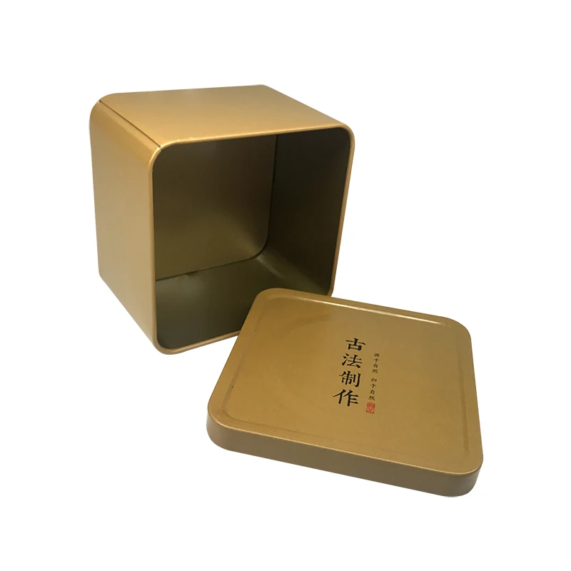 High quality customized made-in-china airtight tea tin box