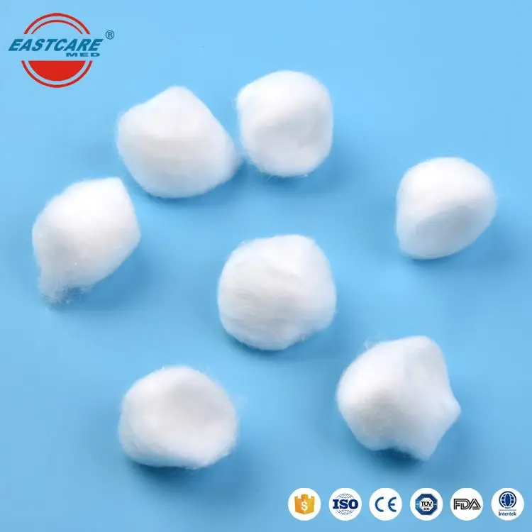 
100 count rainbow travel size 500 decorative sterile alcohol ball cotton balls 