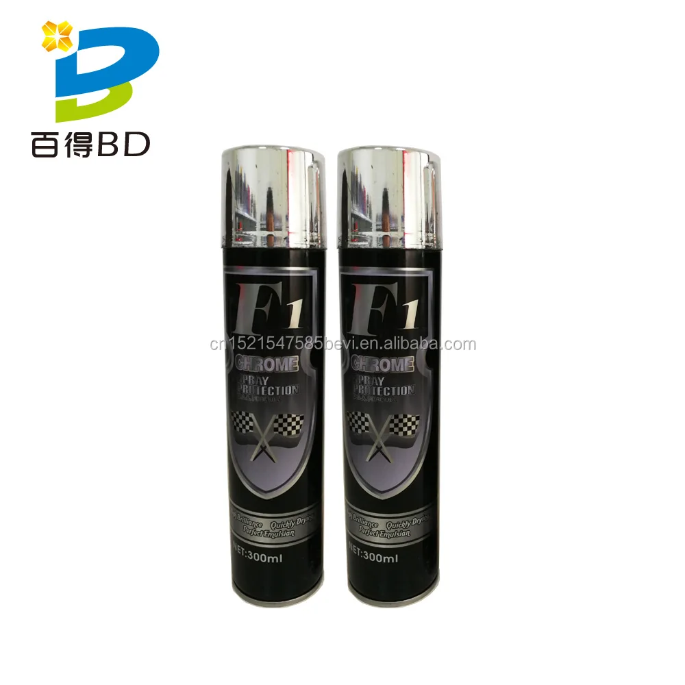 
300ml Cheap Liquid Mirror Chrome Effect spray paint 