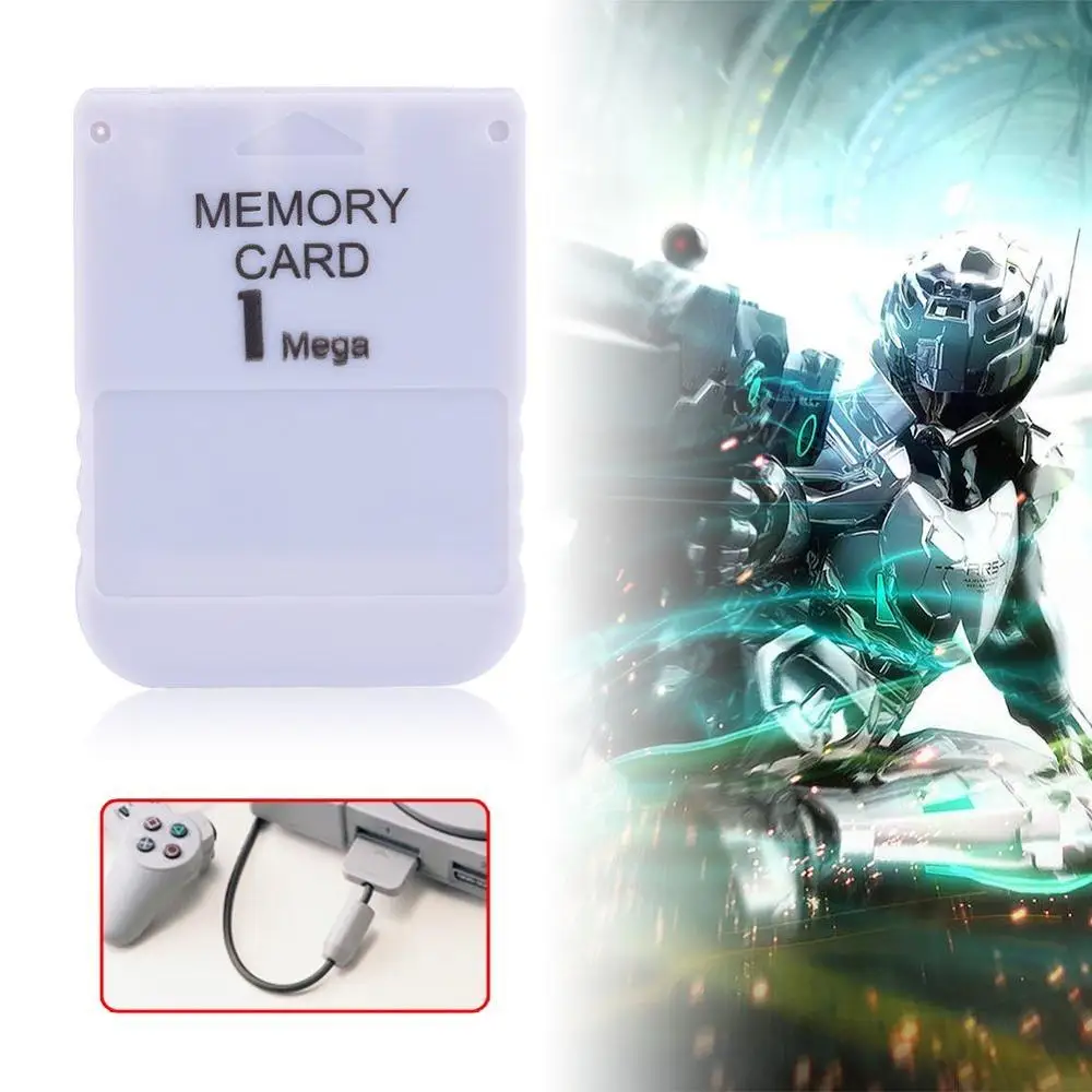 Wholesale 1 Mega Memory Card For Playstation 1 PS1 PSX Game Useful Practical Affordable White 1M 1MB Memory Card