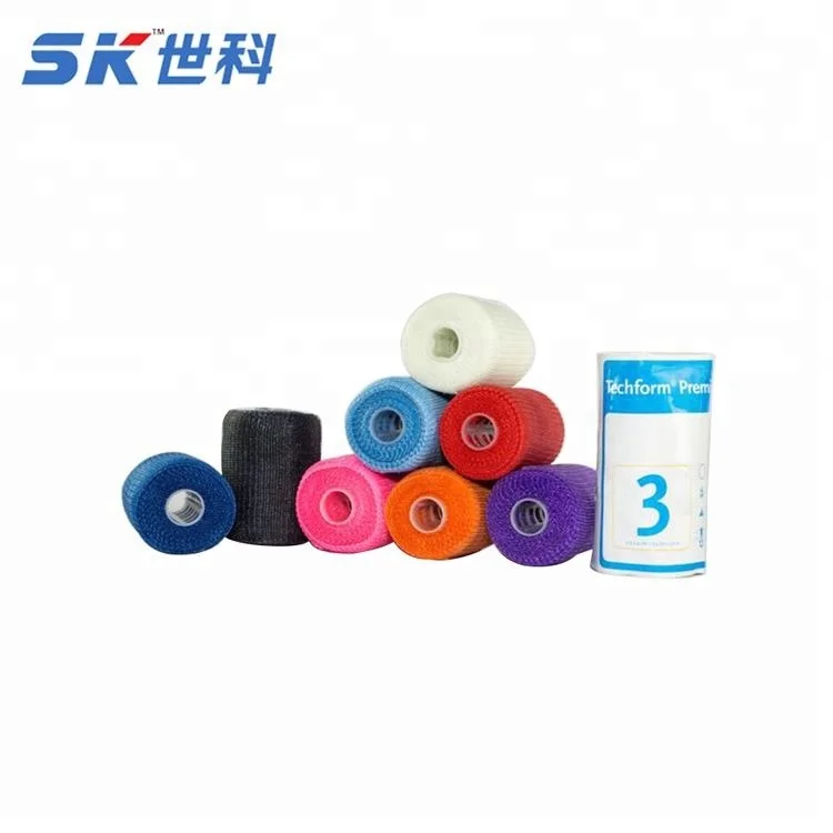 Factory Price Free Sample Medical Polyester Orthopedic Casting Tape