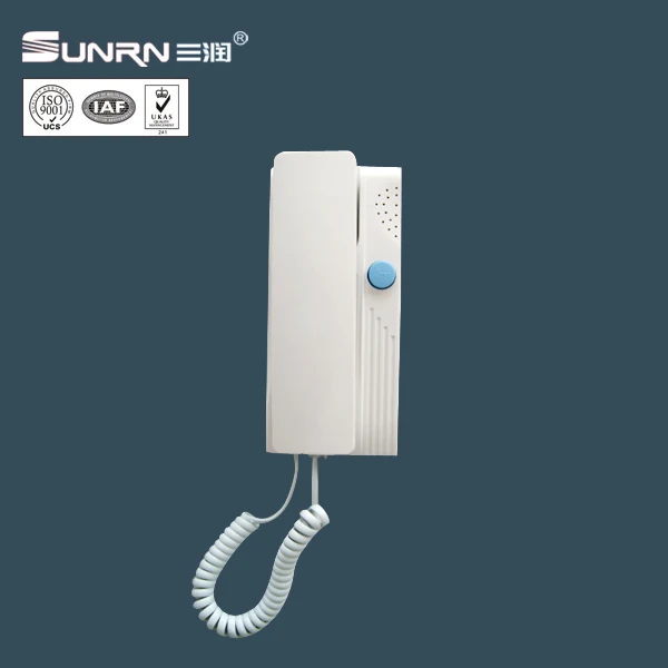 Dual-way analog door telephone , audio door phone handset