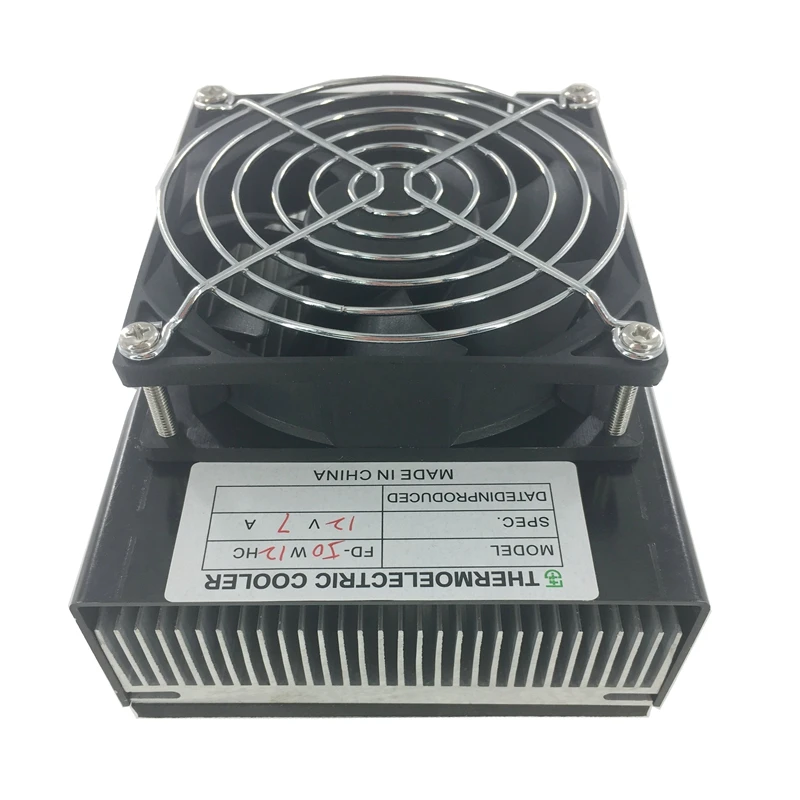 Thermoelectric Air Conditioner Ip55 Fans Peltier Plate Cooling Assembly