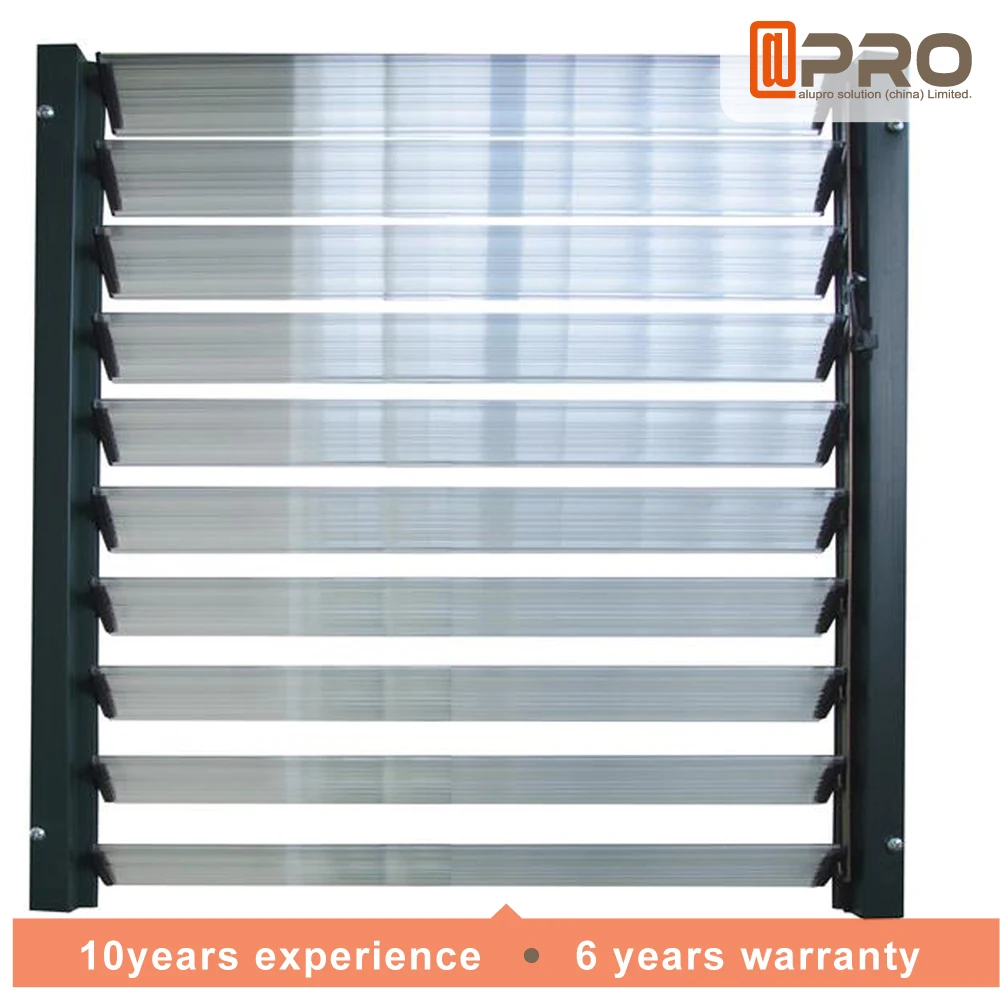 2021 china suppliers Ventilation fixed aluminum frame frosted security Glass louver windows price louvered glass window