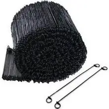 Length 200 mm Double Loop Tie Wire for Binding