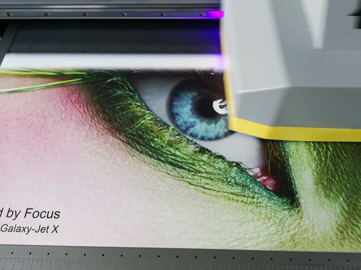 Galaxy-Jet X 6090 ceramic 3d printer wedding invitation card printing machine a1 uv printer