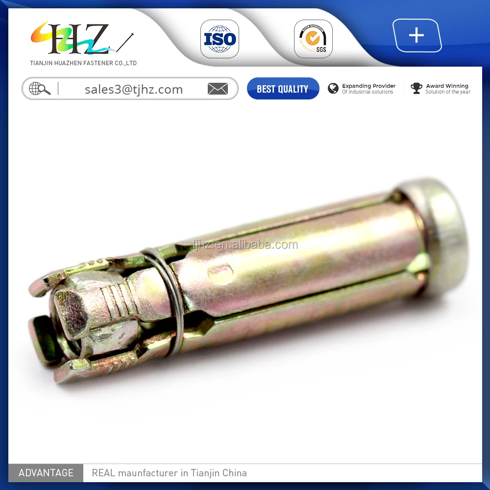 High Quality Four Pieces Heavy Duty Shield Anchor Bolt Lowest Price