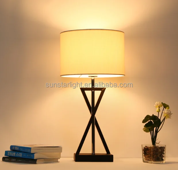 China Manufacturer European Style Metal Decoration Hotel Table Lamp Living Room Bedroom Table Light