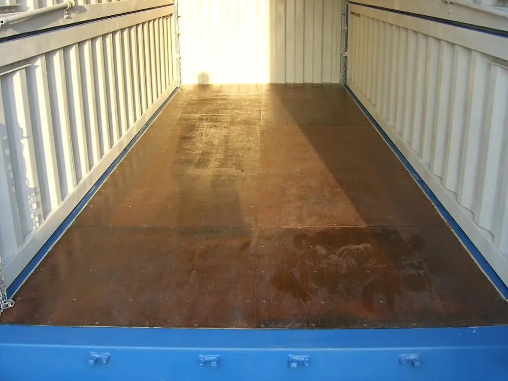 Double Swing Door Opening 20 foot High Cube Open Side Shipping Container