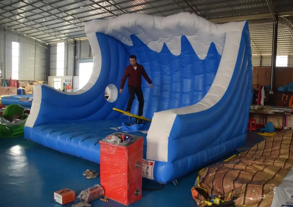 Factory Price surfing Mechanical Inflatable Surf Simulator Machine For sport outdoor event