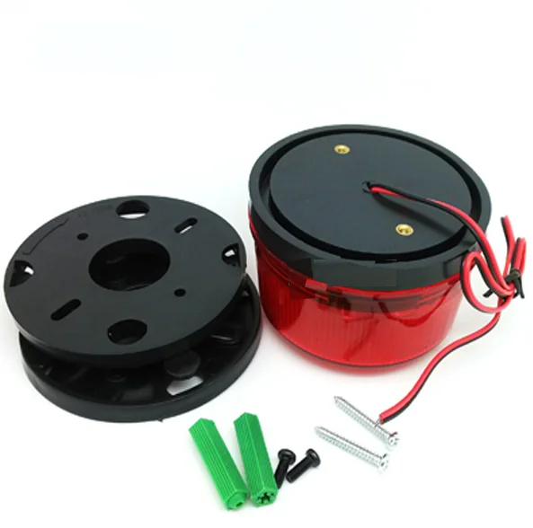 strobe light siren for electric fence energizer