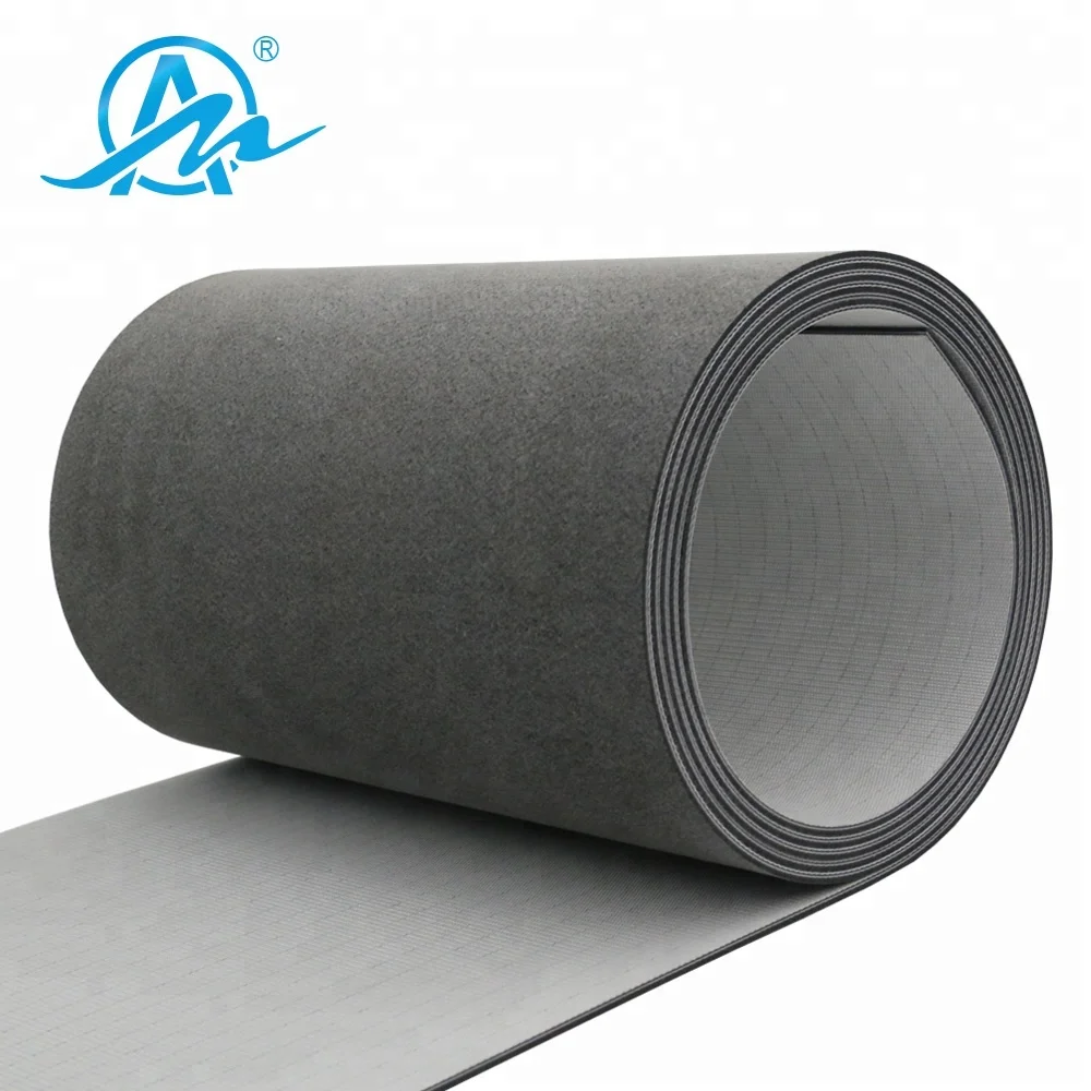 AIMAI индивидуальные черный Грубой Верхней ПВХ чувствовал конвейер
