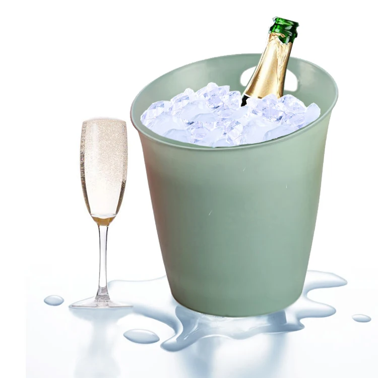 Недорогое пластиковое ведро для льда пива вина шампанского