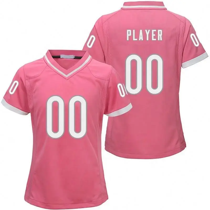 
Wholesale Customized Womens Sports Jersey American Football Uniforms Rugby Wear 