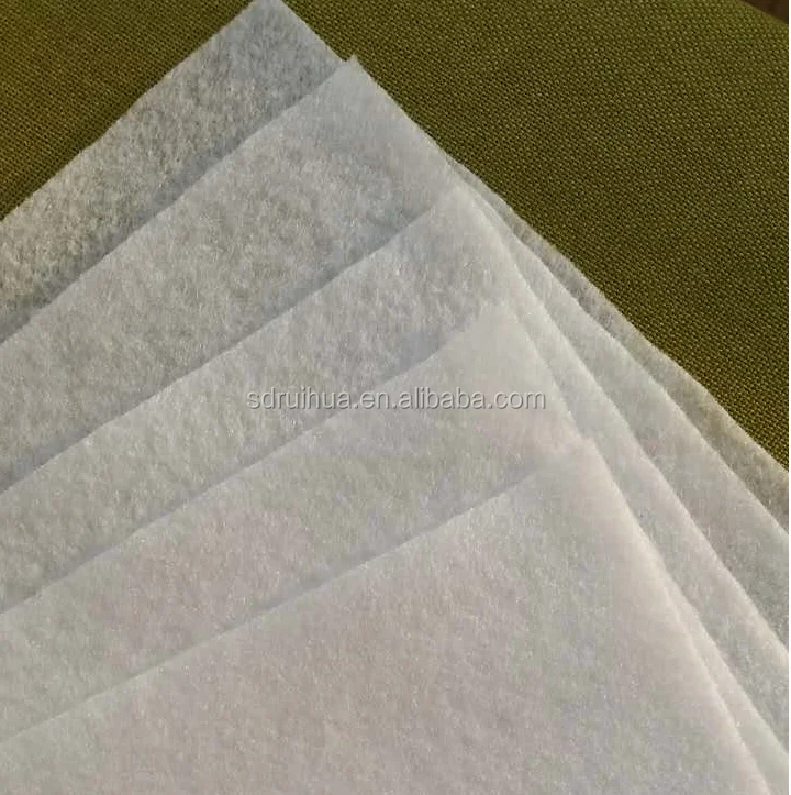 
staple needle punched polypropylene geotextile fabric 200gsm 