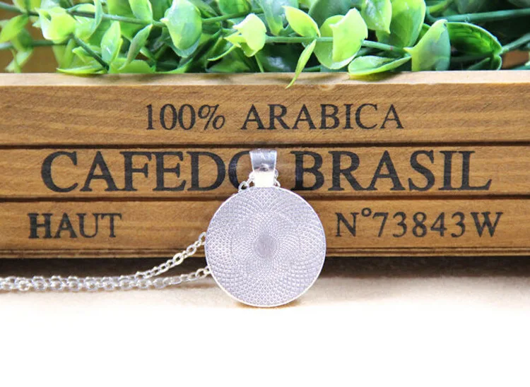 XP-TGN-LT-101 Wholesale Pendant Family Glass Colorful Time Gem Life Tree Charm Dome Cabochon Necklace For Ladies