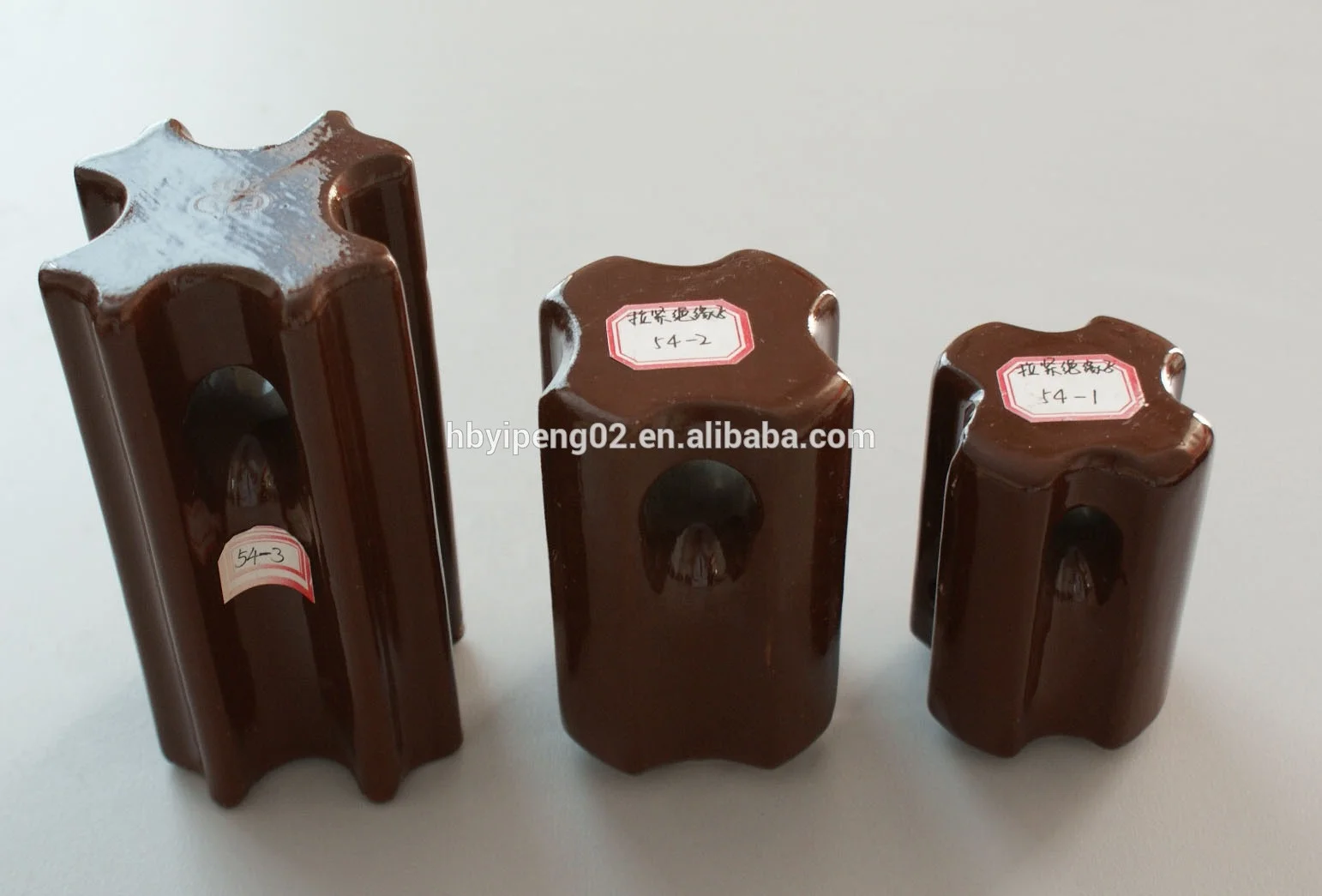 Porcelain Guy Strain Insulator Stay Insulator Ceramic Insulator