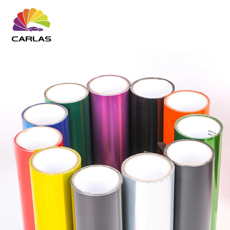 High Clear Led Headlights Car Headlight Tint Film Vinyl Wrap Car Lamp Protection Film Translucent Film