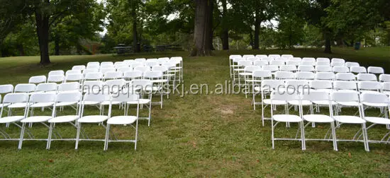Heavy Duty PP Plastic Folding Chair Commercial Quality for Outdoor Events