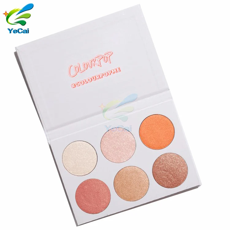 Oem и odm Экологичные private label массового палитра теней упаковка для косметики
