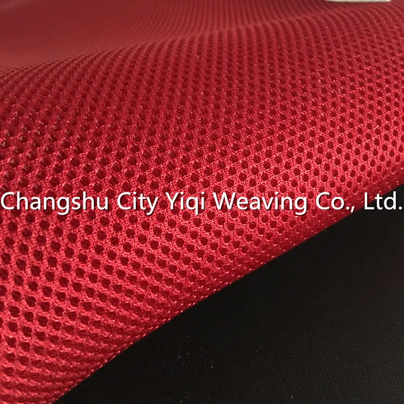 
3d spacer fabric air hole knitted mesh 100% polyester mattress 