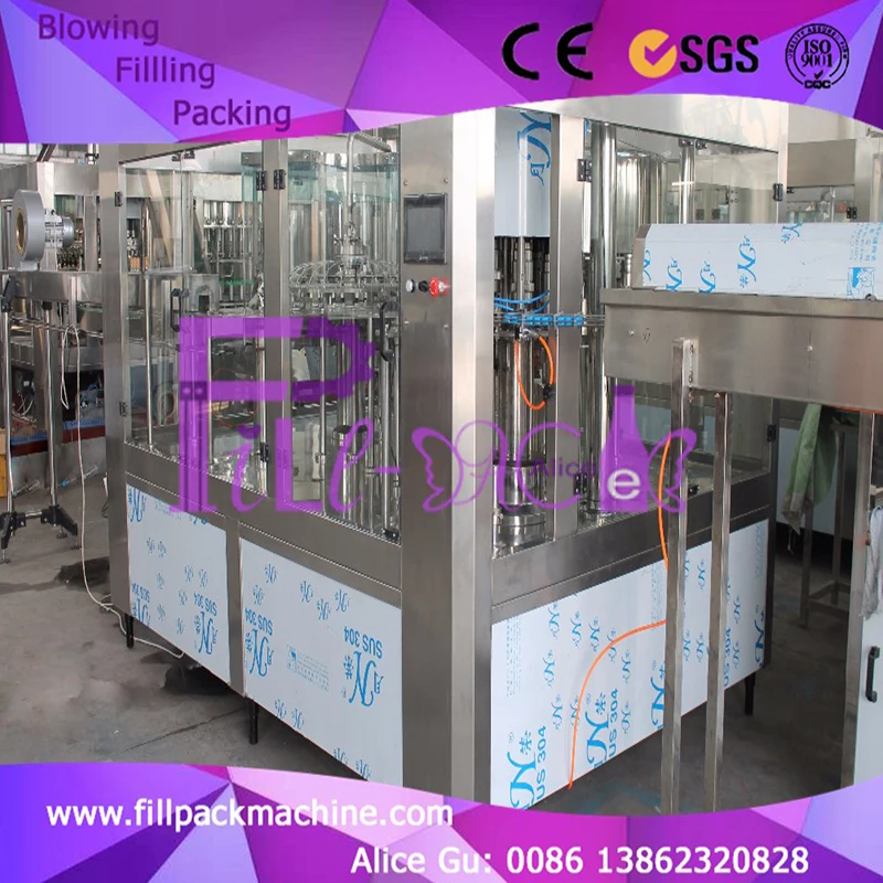 GF12-4 2 в 1 машина 3000BPH с ПЛК тяжести заполнения