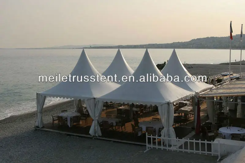 Outdoor Logo Printed 3x3 4x4 5x5 Beach Garden Gazebo Pagoda Canopy Waterproof PVC Wedding Party Trade Show Tents for Events
