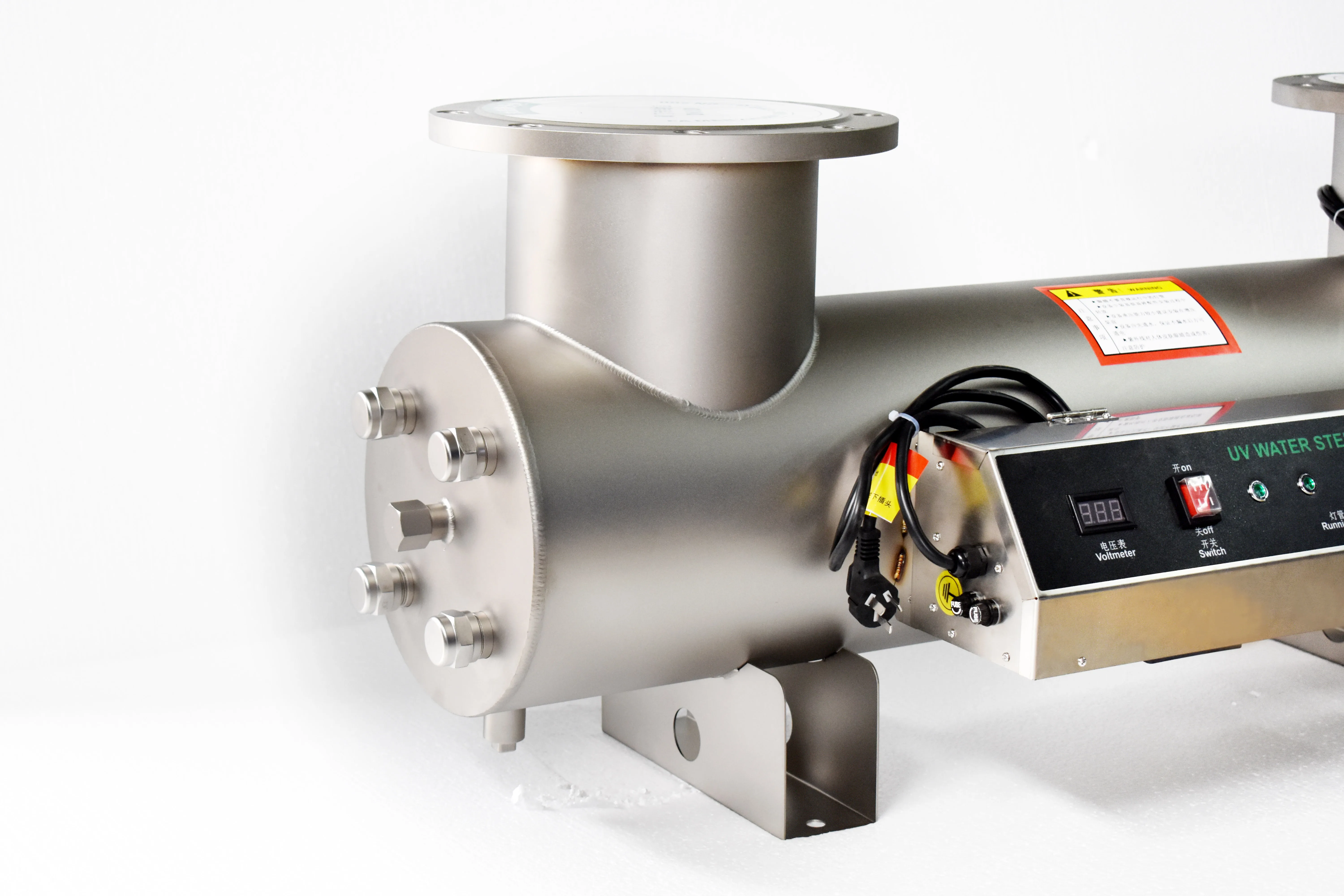 304/316/316L stainless steel UV sterilizer aquarium,Fish Farm UV Sterilizer sterilizer for recirculating aquaculture system