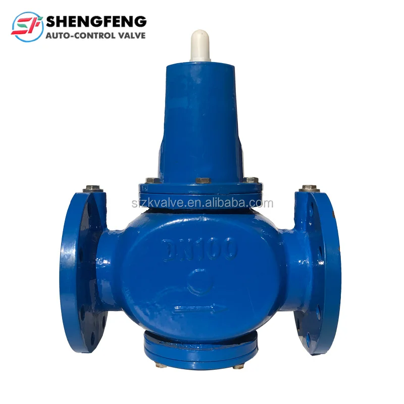 Y416 Y110 ductile iron hydraulic water reduce pressure regulator valve