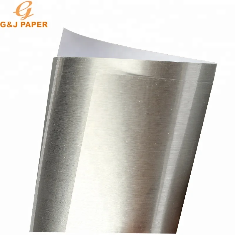 
Holographic Silver Foil Paper Sheet or Roll for Packaging 