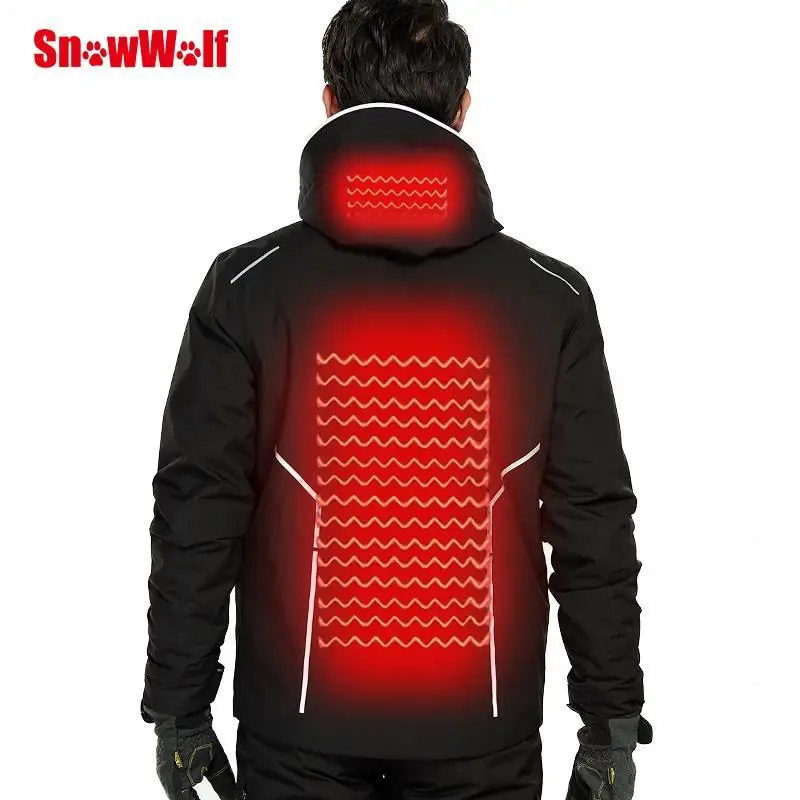
Usb Safty Power Supply Thermal Suit Heated Ski Jacket 