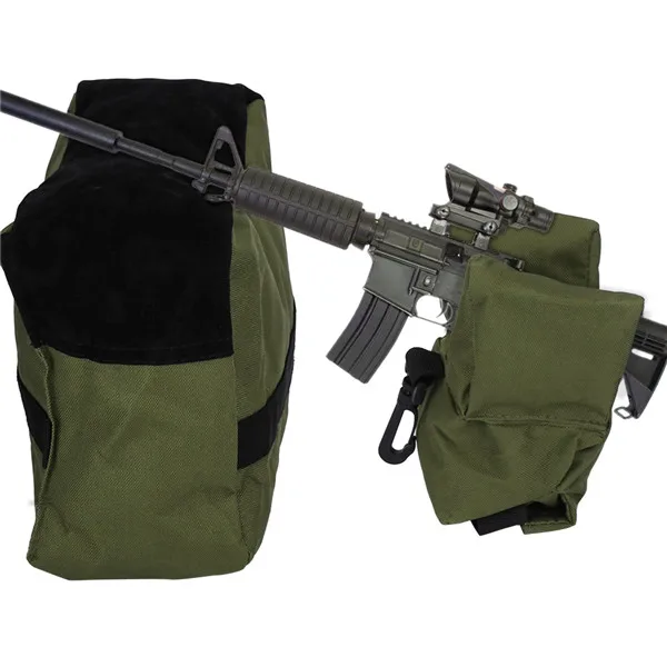 
Durable Portable Shooting Front Rear Bench Rest Bags Set Rifle Target Stand for Hunting 