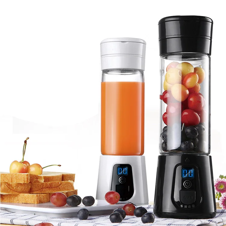 One-stop Solution Household Fruit Mixing Machine 3d Six Blades Usb Juice Cup Blender Portable