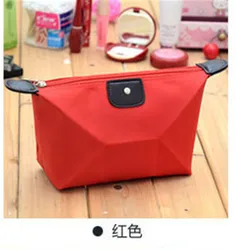 Women Travel Makeup Bag Polyester Cosmetic Bag Soft Portable  Makeup Bag