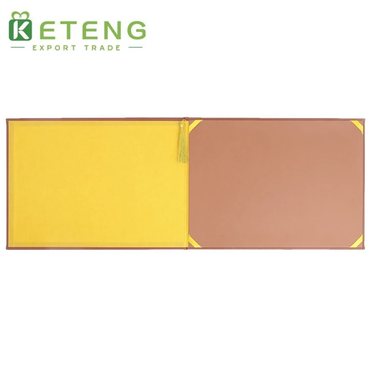 New custom material graduation certificate/bill folder