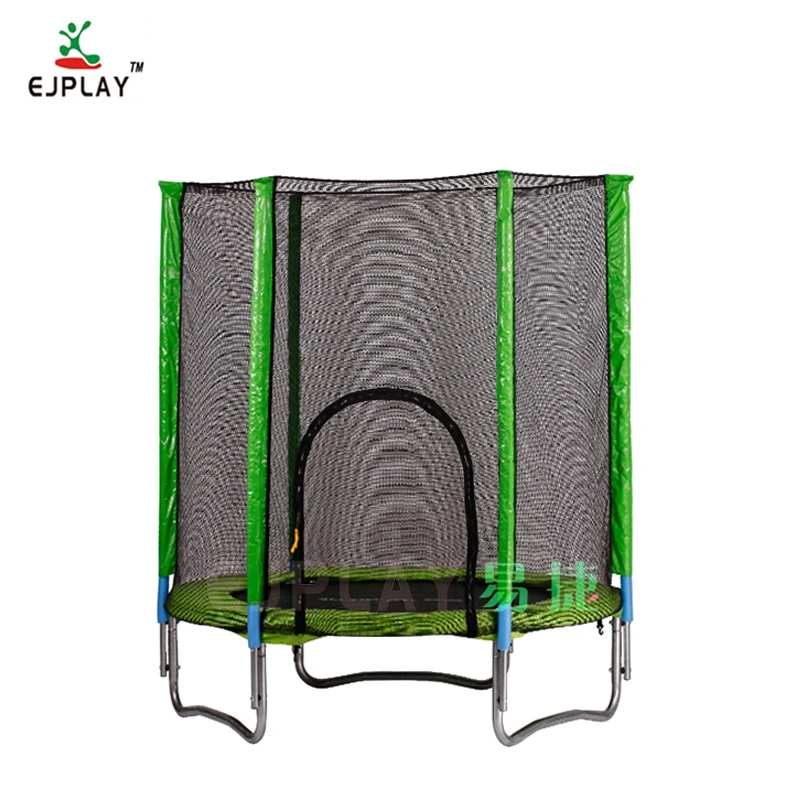 Professional Wholesale 140*180Cm hexagon trampoline home trampoline garden trampoline