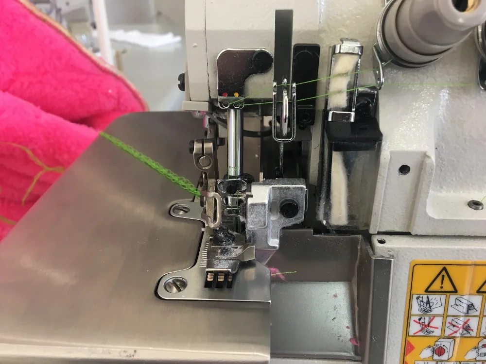 LEJIANG Energy Saving Direct Drive 4 Thread Overlock Sewing Machine