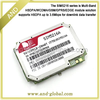Двухдиапазонный WCDMA / HSDPA модуль SIM5216A