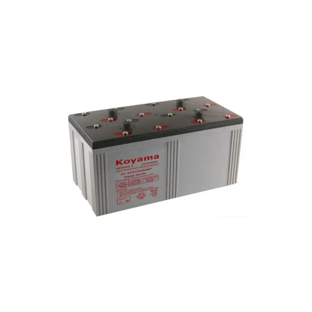 Резервная батарея для ядерной энергетической станции 2 в 3000 Ач