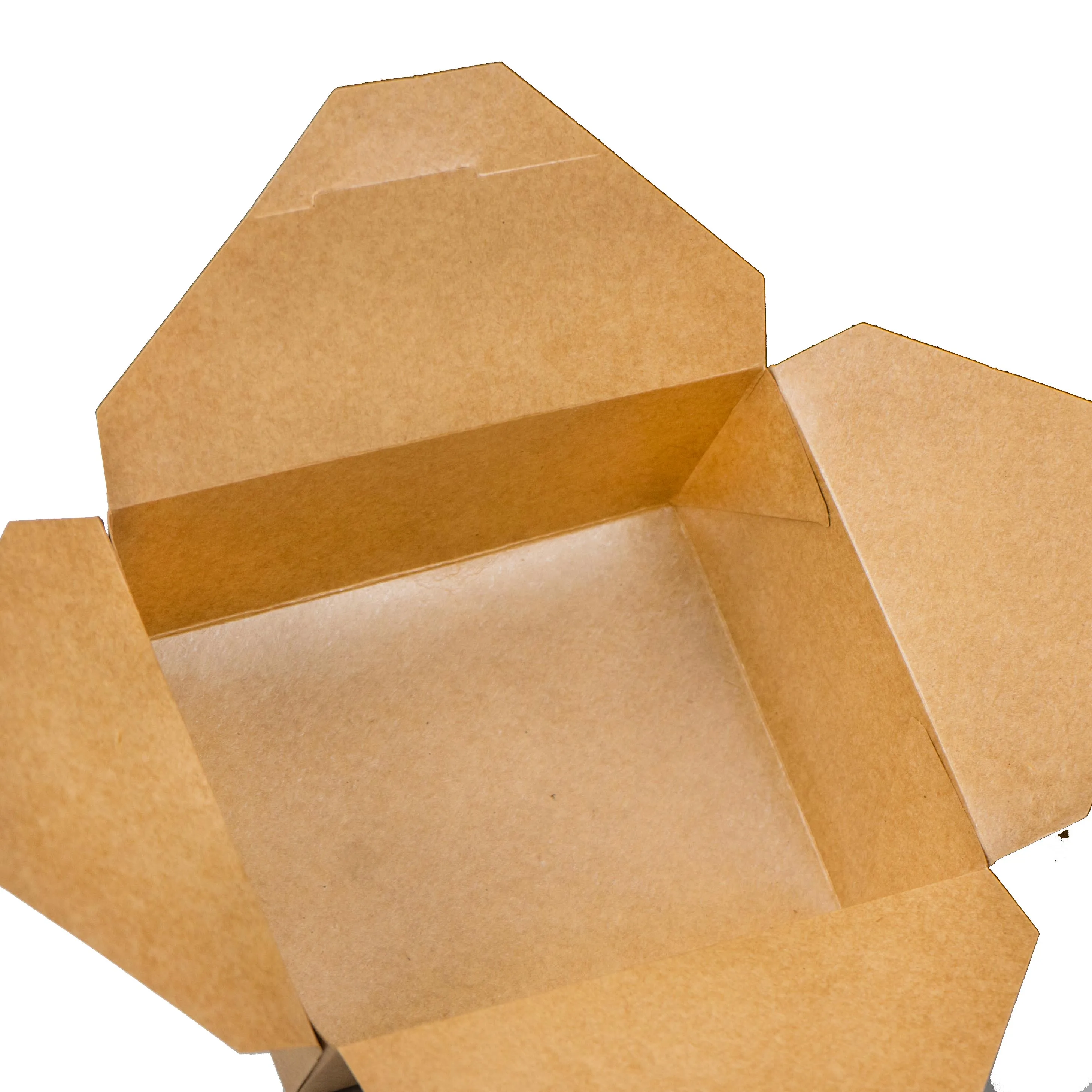Kraft Paper Burger Packaging Fast Food Box Sandwich Box