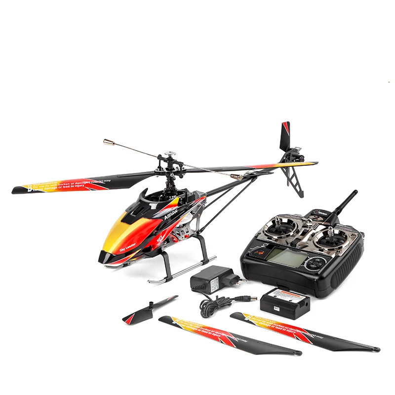  WL игрушки V913 2 4G 4ch большой одиночный бесщеточный мотор вертолет с MEMS гироскопом