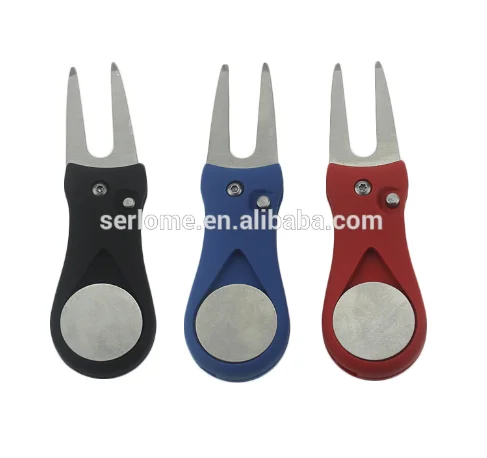 
Ball Marker Golf Retractable Golf Repair Divot 