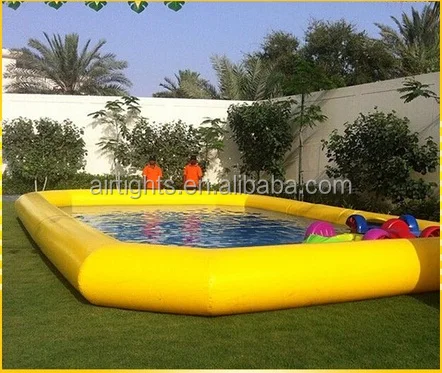 Inflatable Pool For Water Ball , Inflatable Water Pond For Sale