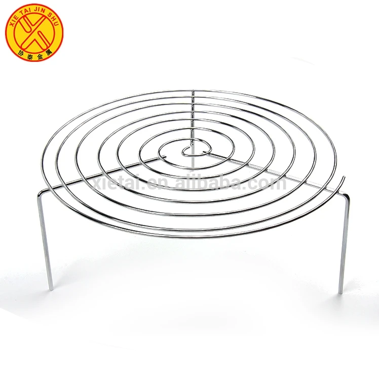 2024 Modern design backyard round bbq grill grate rack