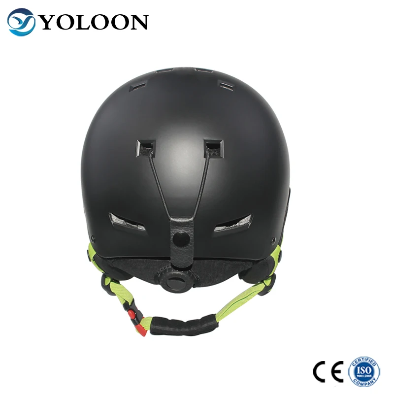 CE approved fashion outdoor Sport custom ABS ski helmet with visor