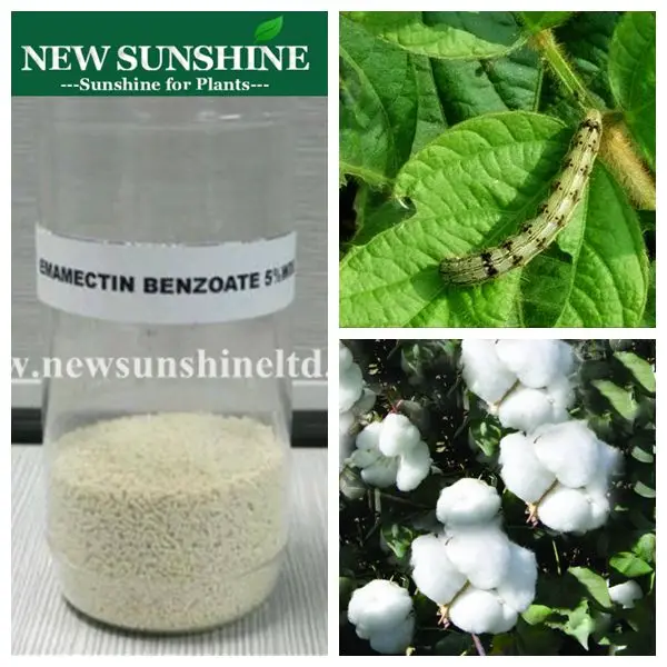 Hot Sale Emamectin Benzoate  Benzoate Emamectin 90%/70% TC, 30%/20%/10% WDG, 5% SG