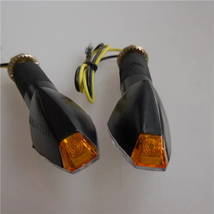e mark Mini Stalk Arrow 14 LED Motorcycle Turn Signals Indicator Lamp Blinker Lights 12V Amber