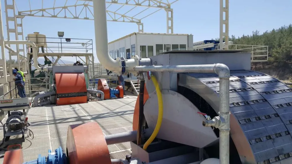 Iron Removal Wet Type Magnetic Separator for Processing Kaolin